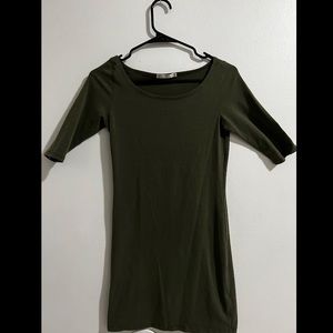 DARK GREEN DRESS SIZE S